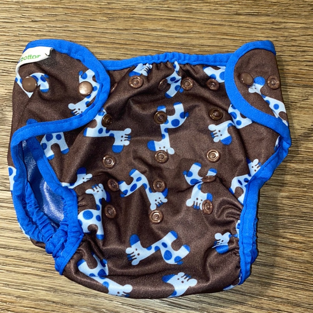 Best Bottom Giraffe Diaper Covers one size
